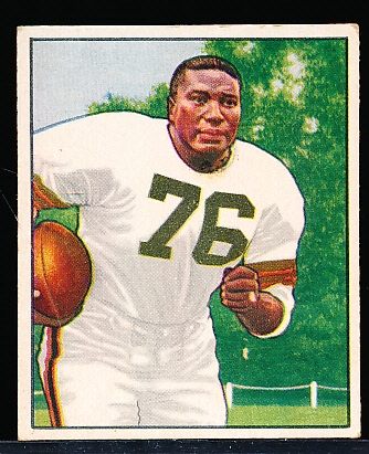 1950 Bowman Fb- #43 Marion Motley RC, Browns