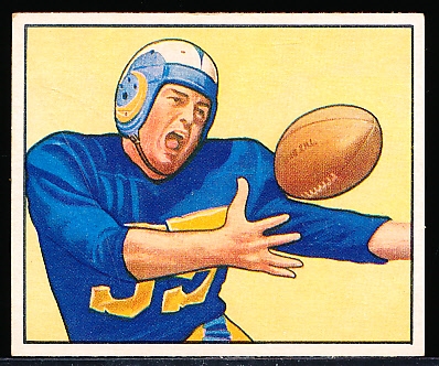 1950 Bowman Fb- #51 Tom Fears, Rams