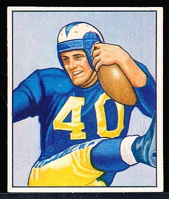 1950 Bowman Fb- #52 Elroy Hirsch RC, Rams