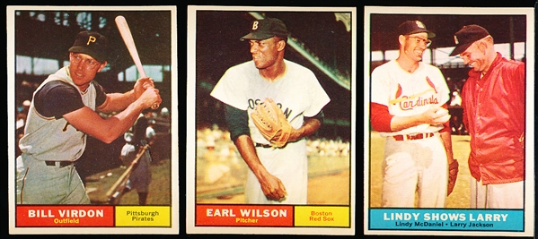 1961 Topps Baseball- 20 Diff
