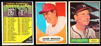 1961 Topps Baseball- 30 Diff