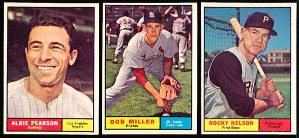 1961 Topps Baseball- 20 Diff