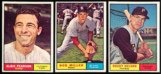 1961 Topps Baseball- 20 Diff
