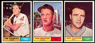 1961 Topps Baseball- 20 Diff