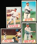 1961 Topps Baseball- 4 Diff “Baseball Thrills”