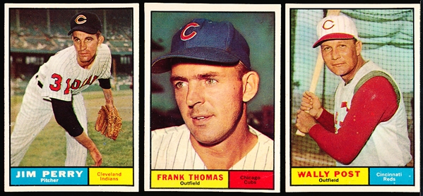 1961 Topps Baseball- 20 Diff