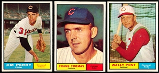 1961 Topps Baseball- 20 Diff
