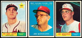 1961 Topps Baseball- 36 Diff