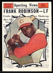 1961 Topps Bb- Hi#- #581 Frank Robinson All Star