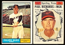 1961 Topps Bb- 2 Diff Hi#’s
