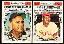 1961 Topps Bb- 2 Diff Hi#’s