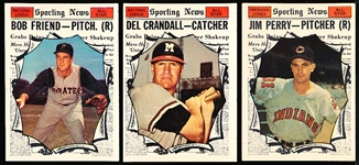 1961 Topps Bb- 3 Diff Hi#’s
