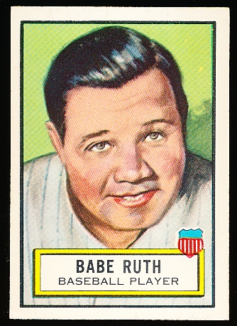 1952 Topps “Look’ N See”- #15 Babe Ruth
