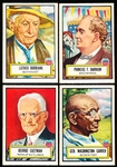 1952 Topps “Look’ N See”- 4 Diff