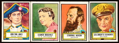 1952 Topps “Look’ N See”- 4 Diff