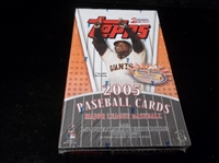 2005 Topps Baseball- Series #2- One Unopened Wax Box
