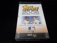 2006 Topps Baseball- Series #1- One Unopened Hobby Wax Box