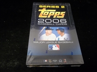 2006 Topps Baseball- Series #2- One Unopened Wax Box