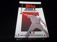 2007 Topps Baseball- Series #1- 29 Unopened Foil Packs in Original Display Box