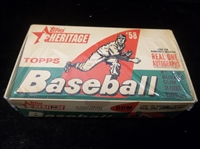 2007 Topps Heritage Baseball- One Unopened Wax Box