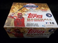 2013 Topps Baseball- Series #2- One Unopened Wax Box