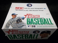 2013 Topps Heritage Baseball- One Unopened Wax Box