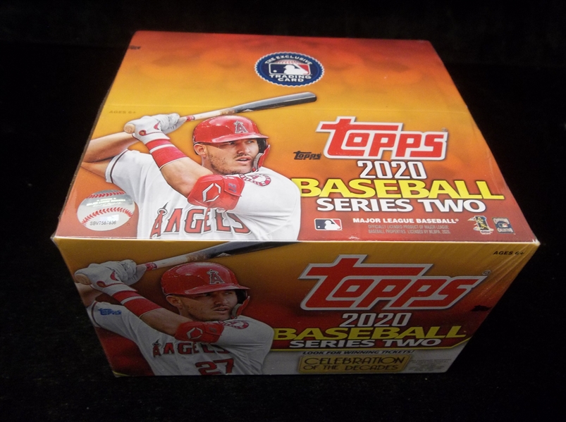 2020 Topps Baseball- Series #2- One Factory Sealed 24-Pack Box