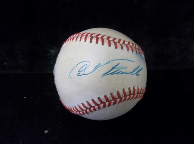 Autographed Carl Furillo Official NL (Giamatti) Baseball- Beckett Authenticated
