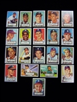 1983 Topps Boston Braves ’52 Topps Reprint Team Set of 20 Cards