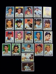 1983 Topps Washington Senators ’52 Topps Reprint Team Set of 22 Cards