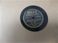 1940’s-50’s RCA Victrola Dual Sided Records in Original RCA Album- 9 Diff.