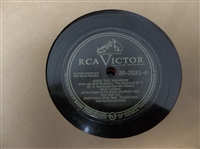 1940’s-50’s RCA Victrola Dual Sided Records in Original RCA Album- 9 Diff.
