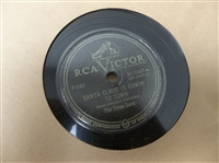 1940’s-50’s RCA Victrola Dual Sided Records in Original RCA Album- 9 Diff.