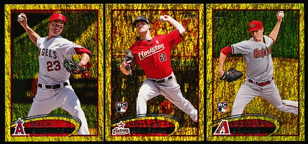 2012 Topps/Topps Traded Bsbl. “Gold Sparkle”- 23 Diff. Cards