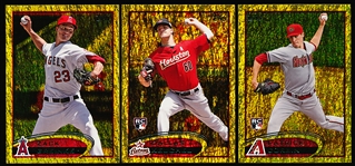 2012 Topps/Topps Traded Bsbl. “Gold Sparkle”- 23 Diff. Cards