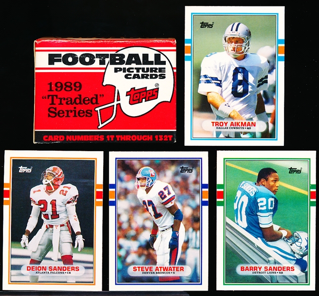 1989 Topps Traded- 1 Complete Set of 132 in Original Factory Box
