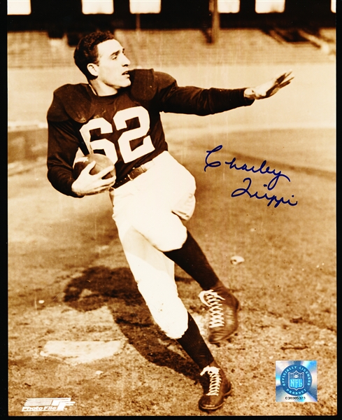 Autographed Charley Trippi Chicago Cardinals Sepia 8” x 10” Photo