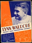 1936 Wheaties Football- College Coaches- Lynn Waldorf, Northwestern