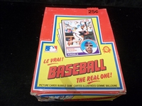 1983 O-Pee-Chee Baseball- One Unopened Wax Box