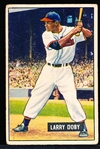 1951 Bowman Baseball- #151 Larry Doby, Cleveland