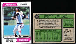 1974 Topps Bb-#20 Nolan Ryan, Angels- 7 Cards