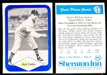 1975 Great Plains Greats- #1 Bob Feller, Cleveland- 25 Cards