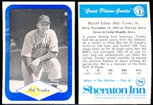 1975 Great Plains Greats- #4 Hal Trosky, Cleveland- 40 Cards