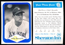 1975 Great Plains Greats- #5 Allie Reynolds, NY Yankees- 35 Cards