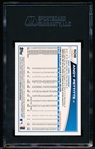 Autographed 2013 Topps Baseball- #506 Andy Pettite, Yankees- SGC Certified & Encapsulated