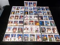 1979 Hostess Baseball 3-Card Uncut Box Panels- 19 Asst.