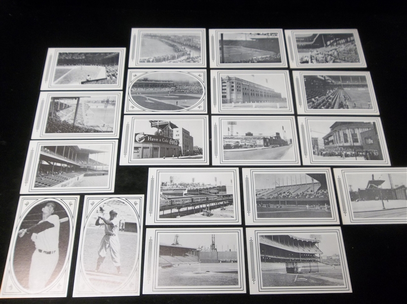 1970’s? “Way Back When” B & W Baseball Postcards- 19 Diff.