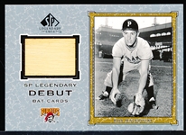2001 SP Legendary Cuts Bb- “SP Legendary Debut Bat”- #D-BM Bill Mazeroski, Pirates