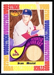 2001 Topps American Pie Bb- “Woodstock Material Bat”- #BBWM-SM Stan Musial, Cardinals