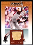2001 Upper Deck Bb- “UD Heroes of Baseball Bat”- #B-EM Eddie Murray, Orioles